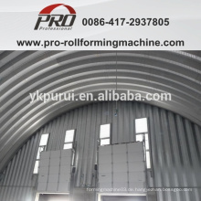 Yingkou PRO Schraubgewinde Bogen Gebäude Maschine / Bogen Dachformmaschine